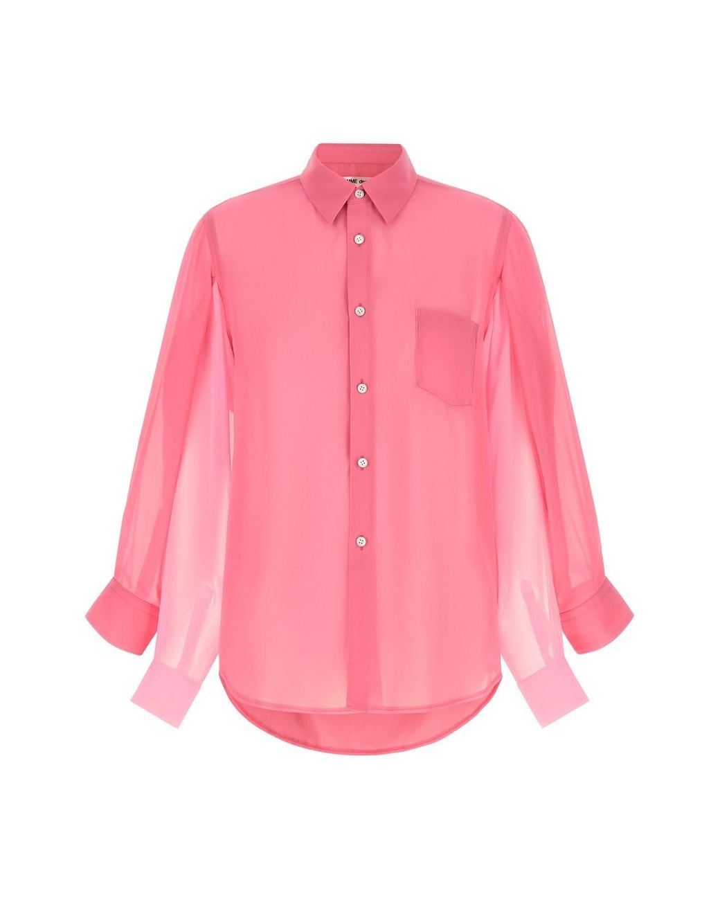 Comme des Garçons Pink Double Sleeve Shirt