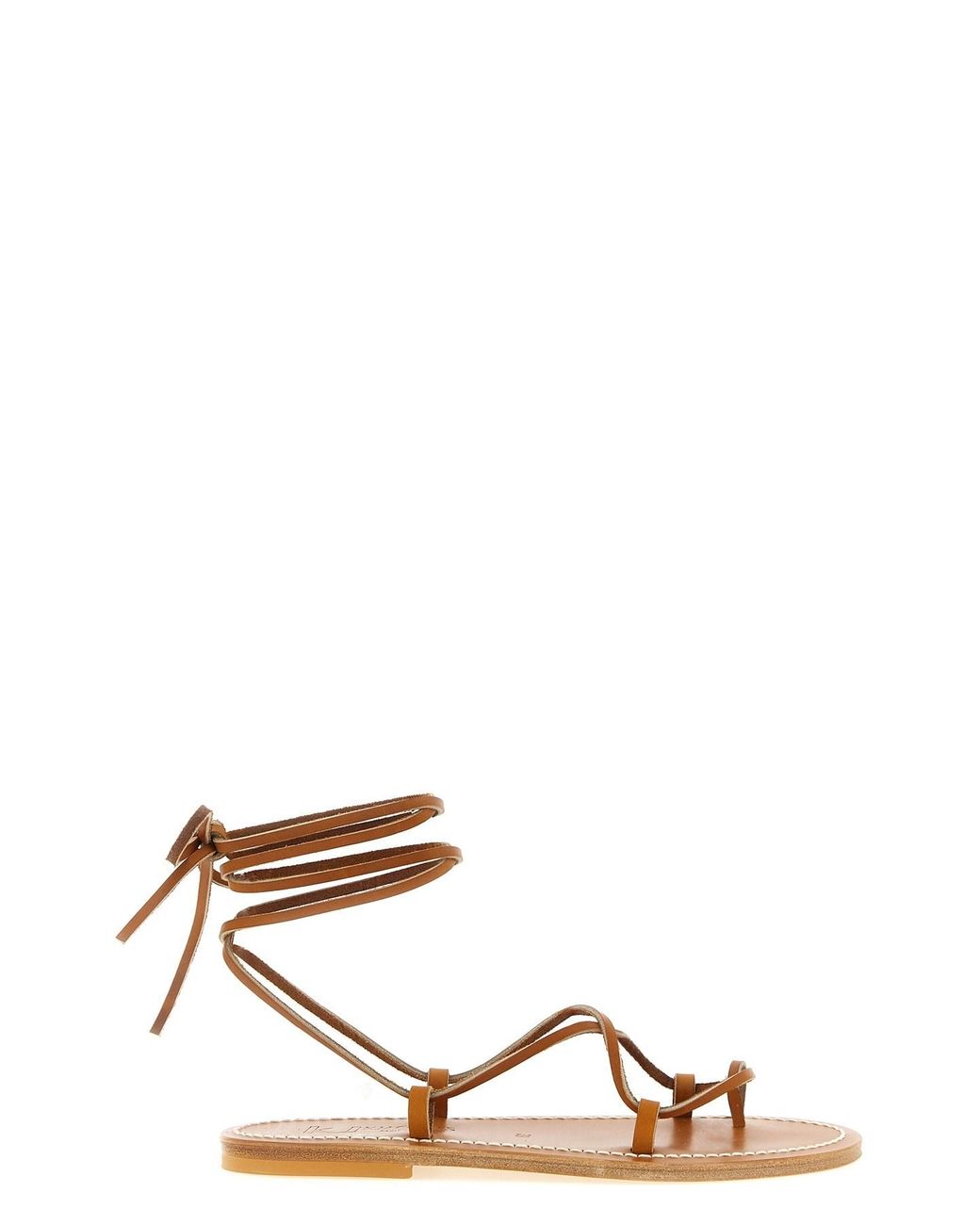 K. Jacques Brown 'bikini' Sandals