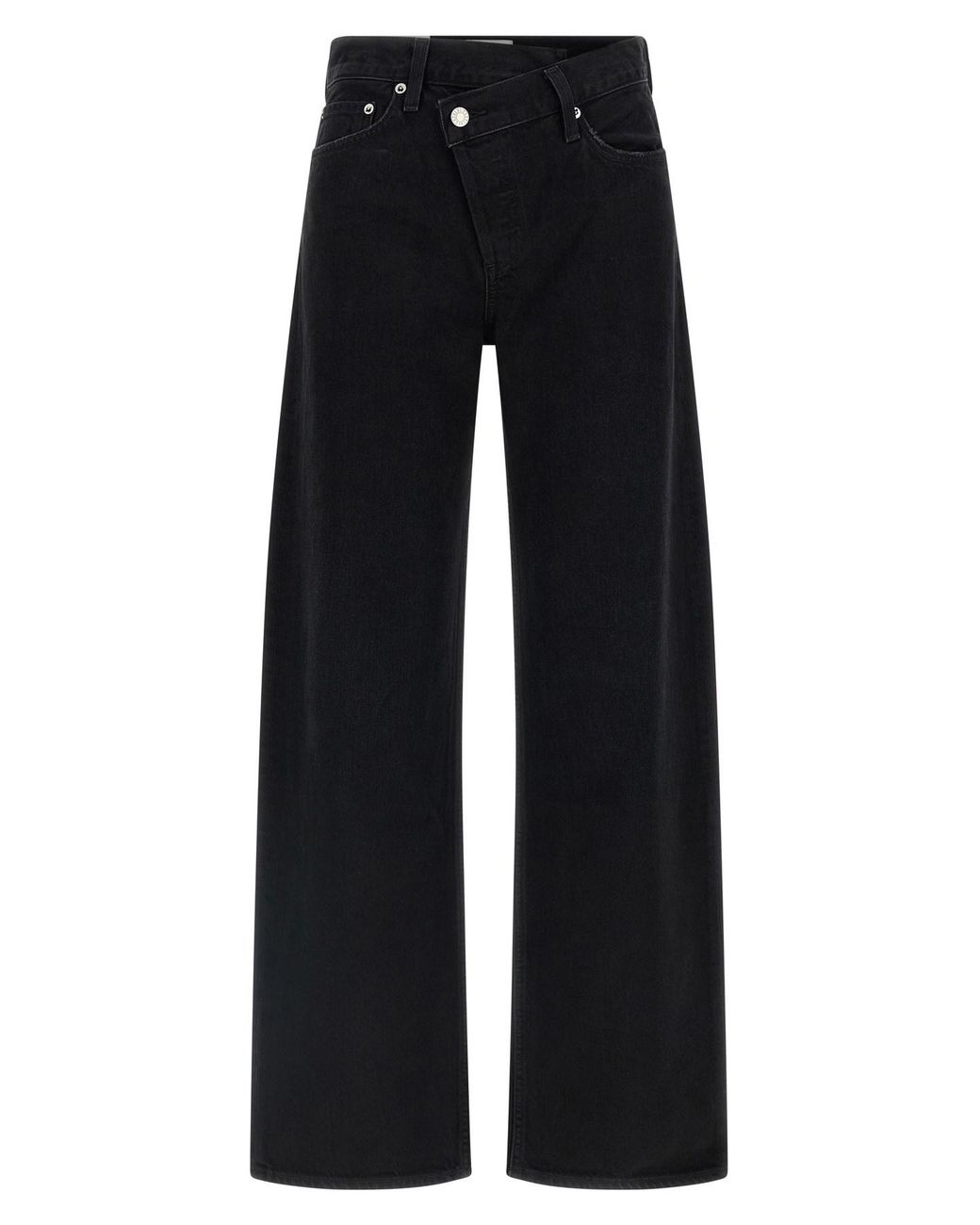Agolde Black 'arc Criss Cross' Jeans