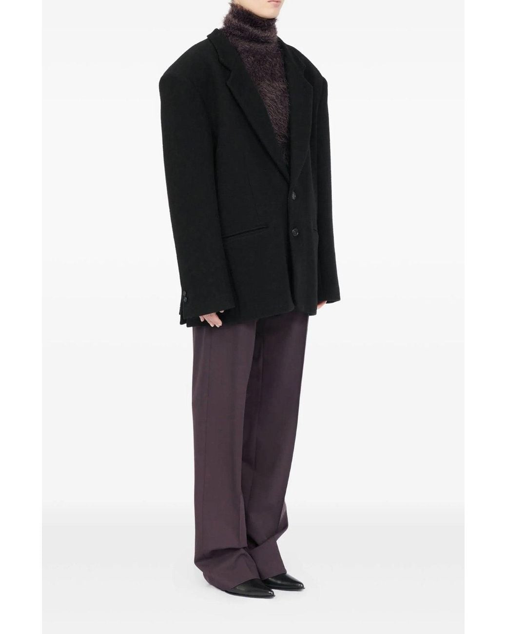 MM6 by Maison Margiela Black Back Panel Blazer