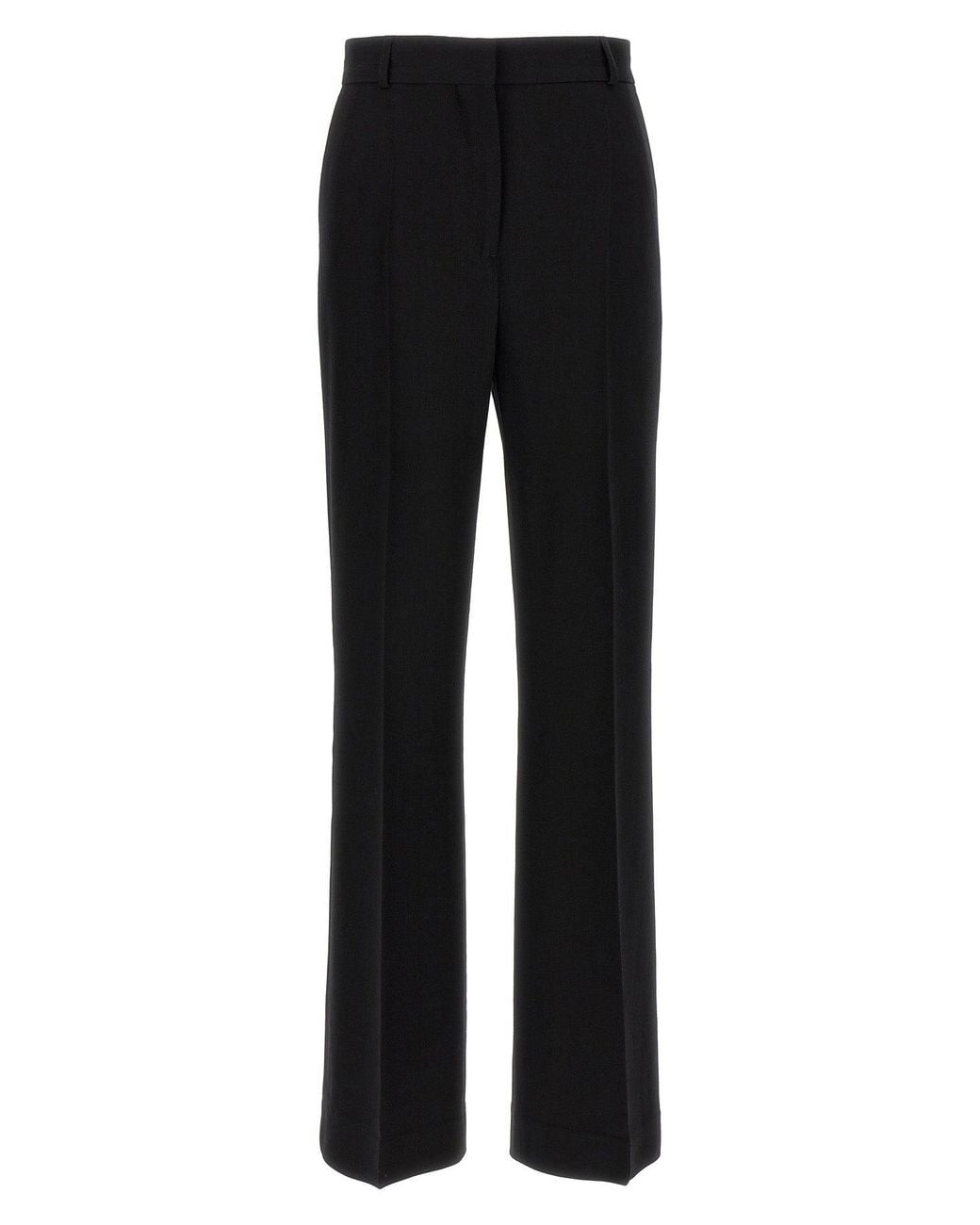 Totême Black Pants 'Flared Evening'