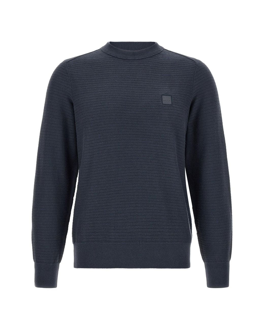 Boss Blue The 'Anion' Sweater for men