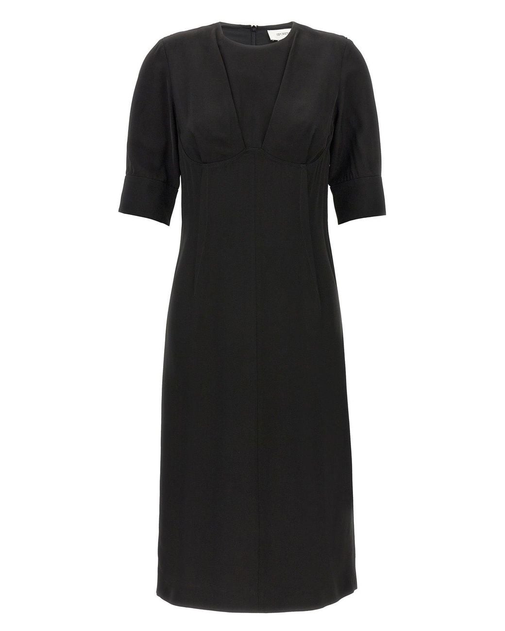 Sportmax Black Dress 'Sele'