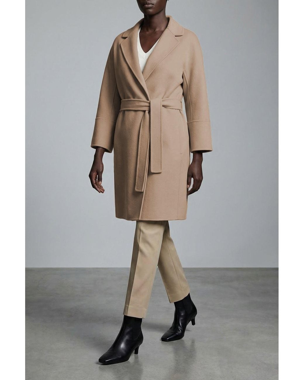 Max Mara Natural Cotton Blend Slim Trousers