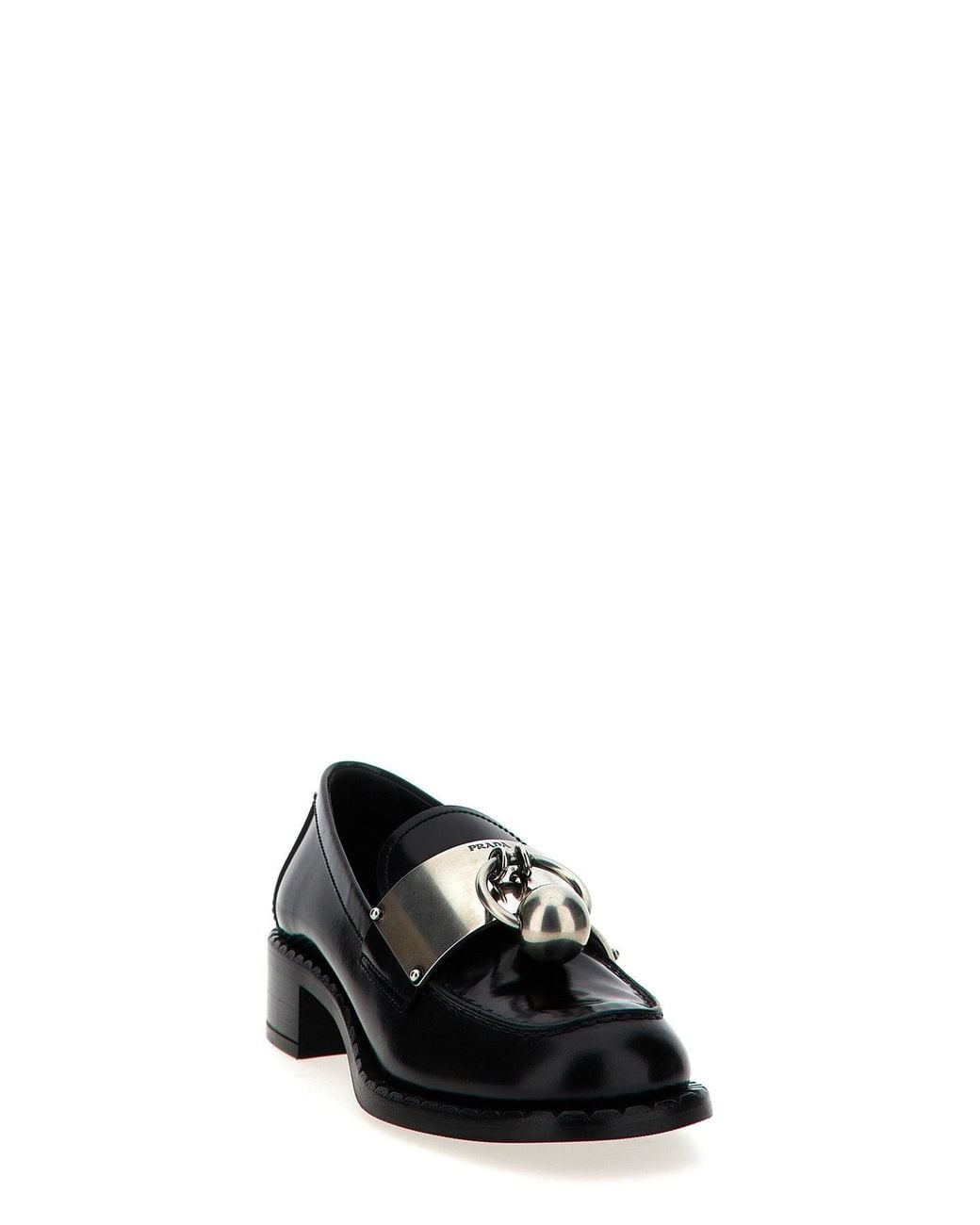 Prada Black Loafer 'Piercing'