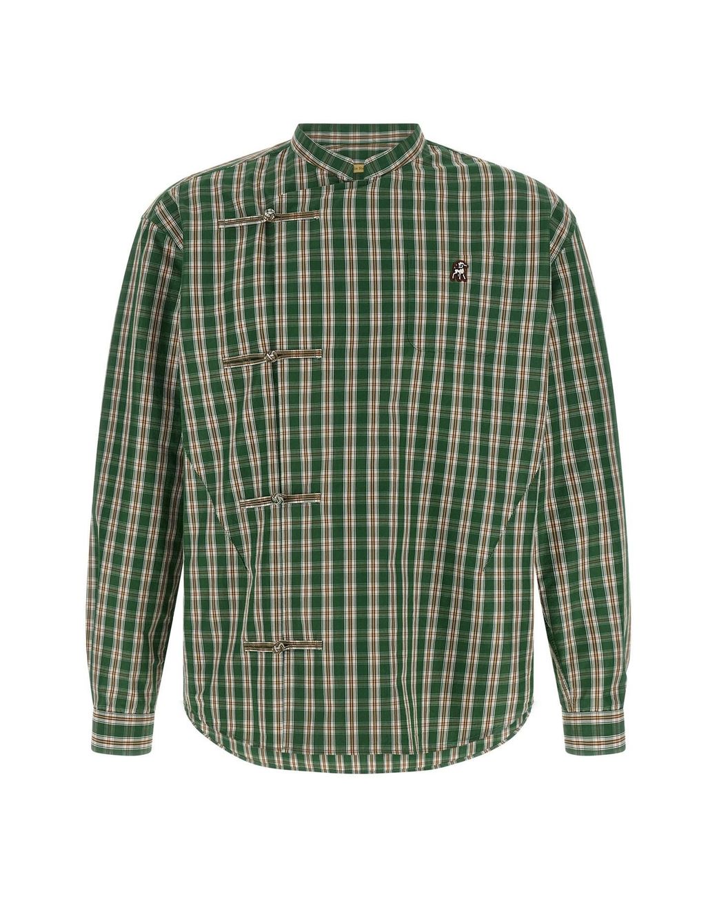 Undercover Green 'us1f4401-2' - 'the Shepherd ' Shirt for men