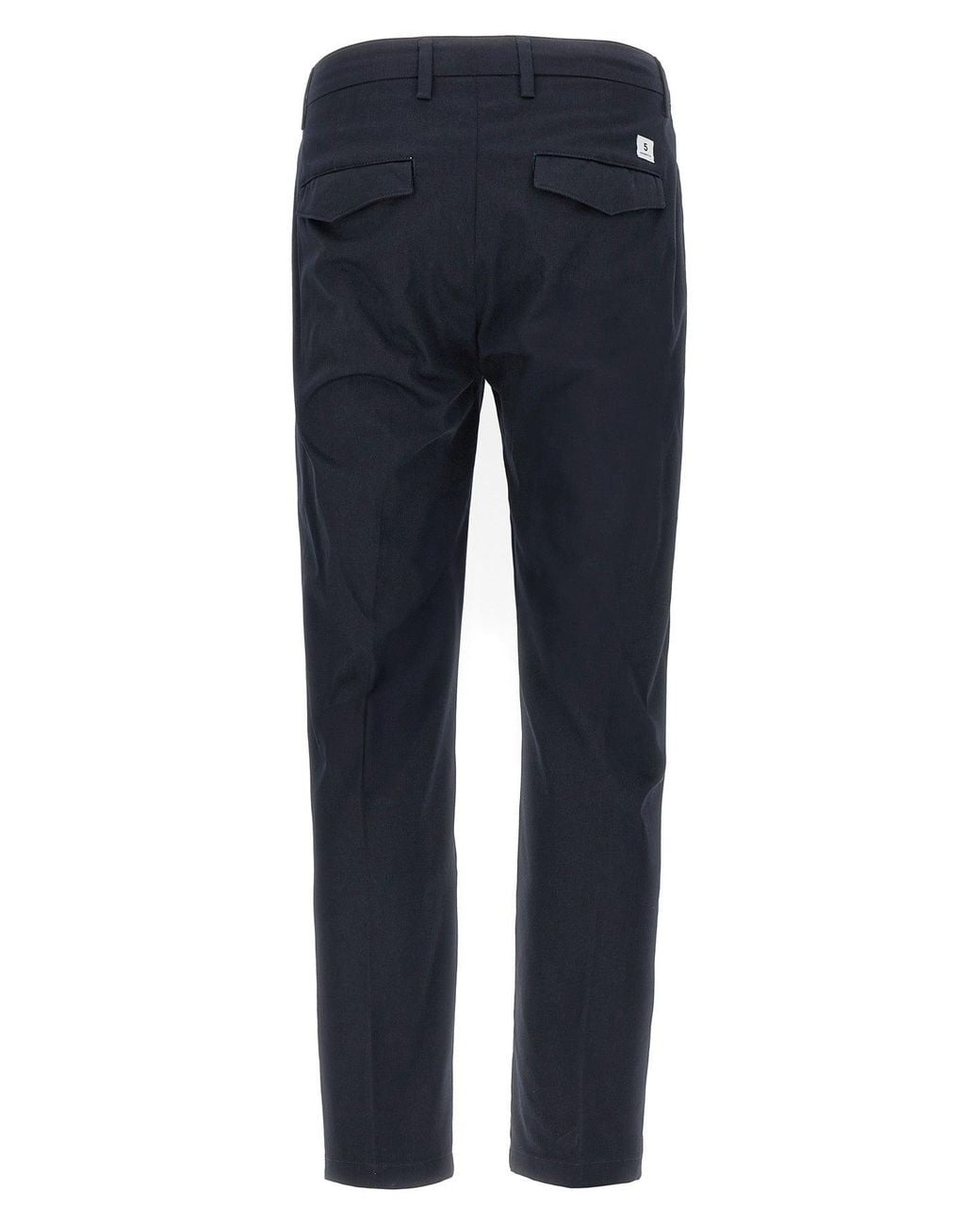 Department 5 Blue 'Prince Chino Slim Crop' Trousers for men