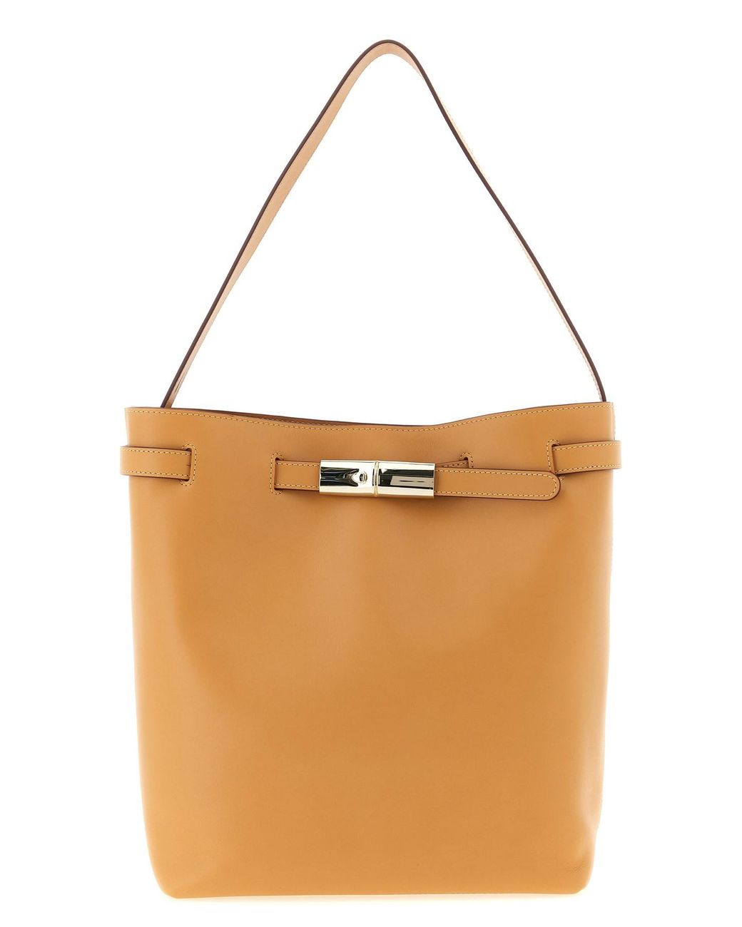 Longchamp Brown 'le Smart' Shoulder Bag