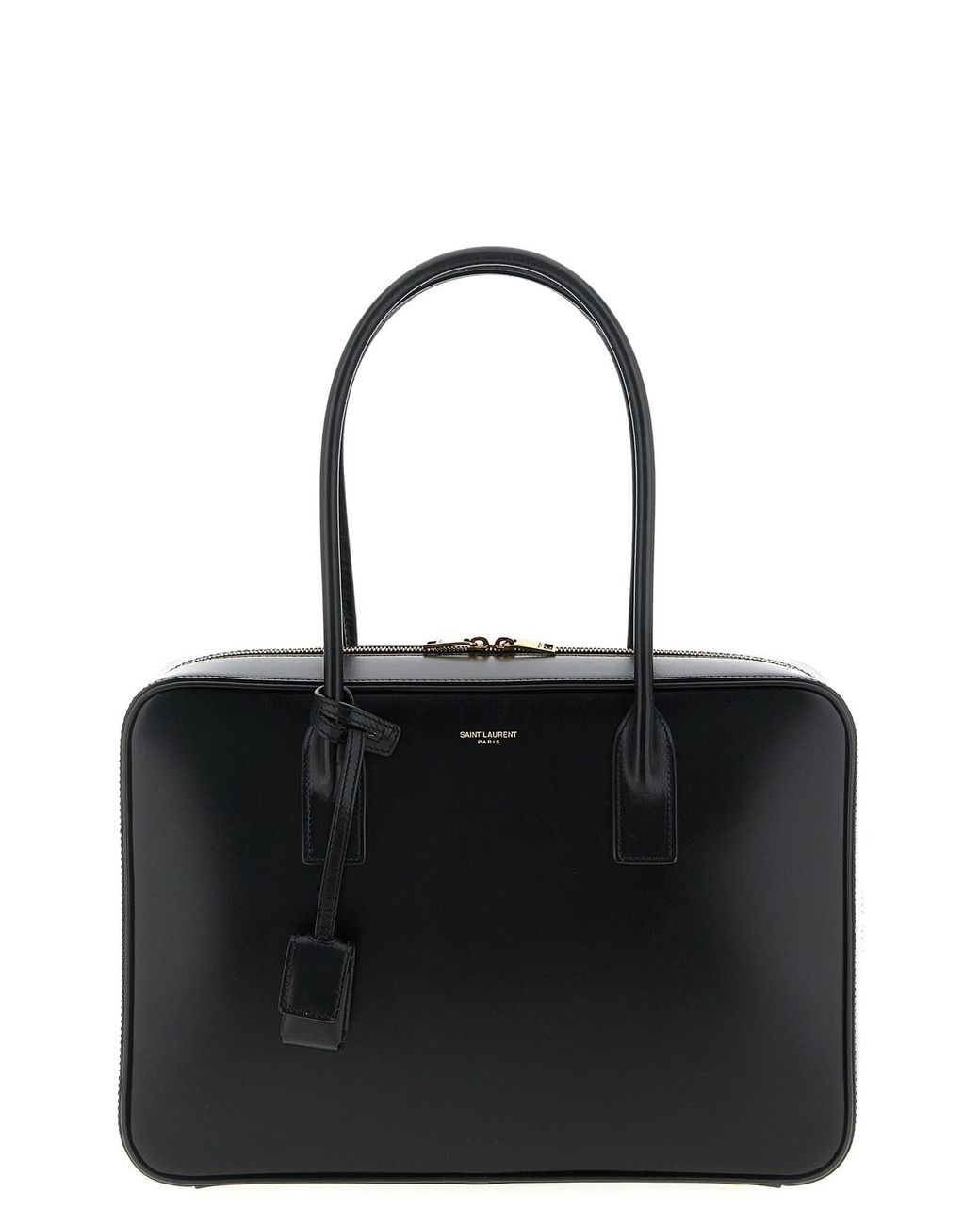 Saint Laurent Black 'sac De Jour In Box' Shoulder Bag