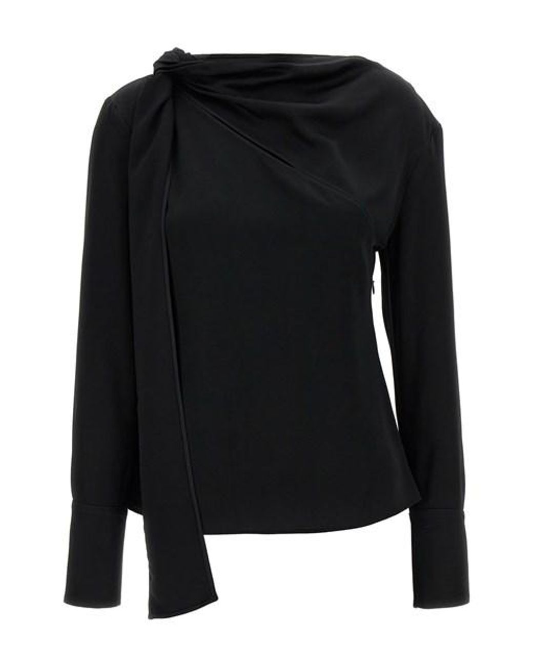 Viscose Blouse Camicie Nero-Donna di Givenchy in Black