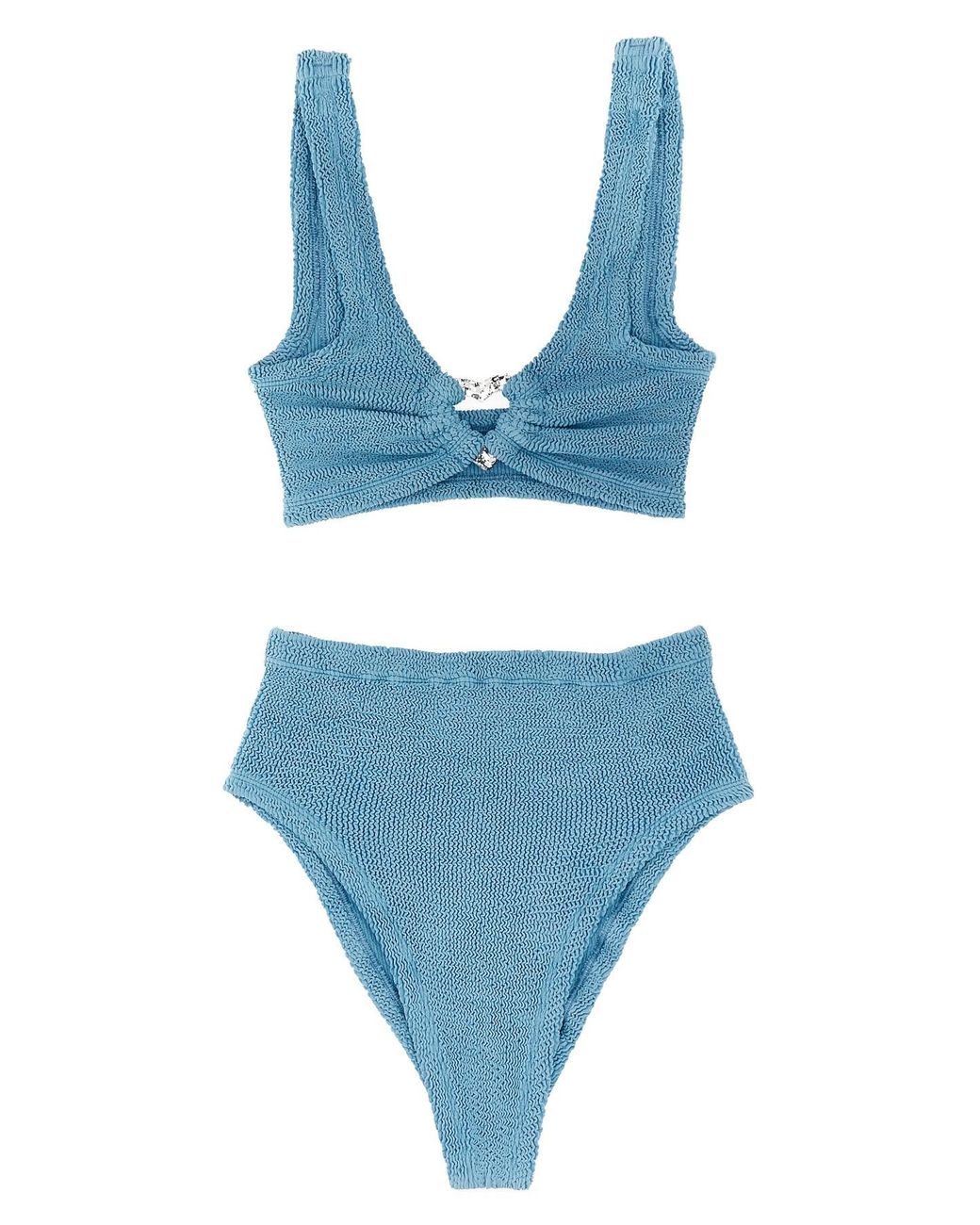 Hunza G Jessica Bikini in Blue | Lyst UK