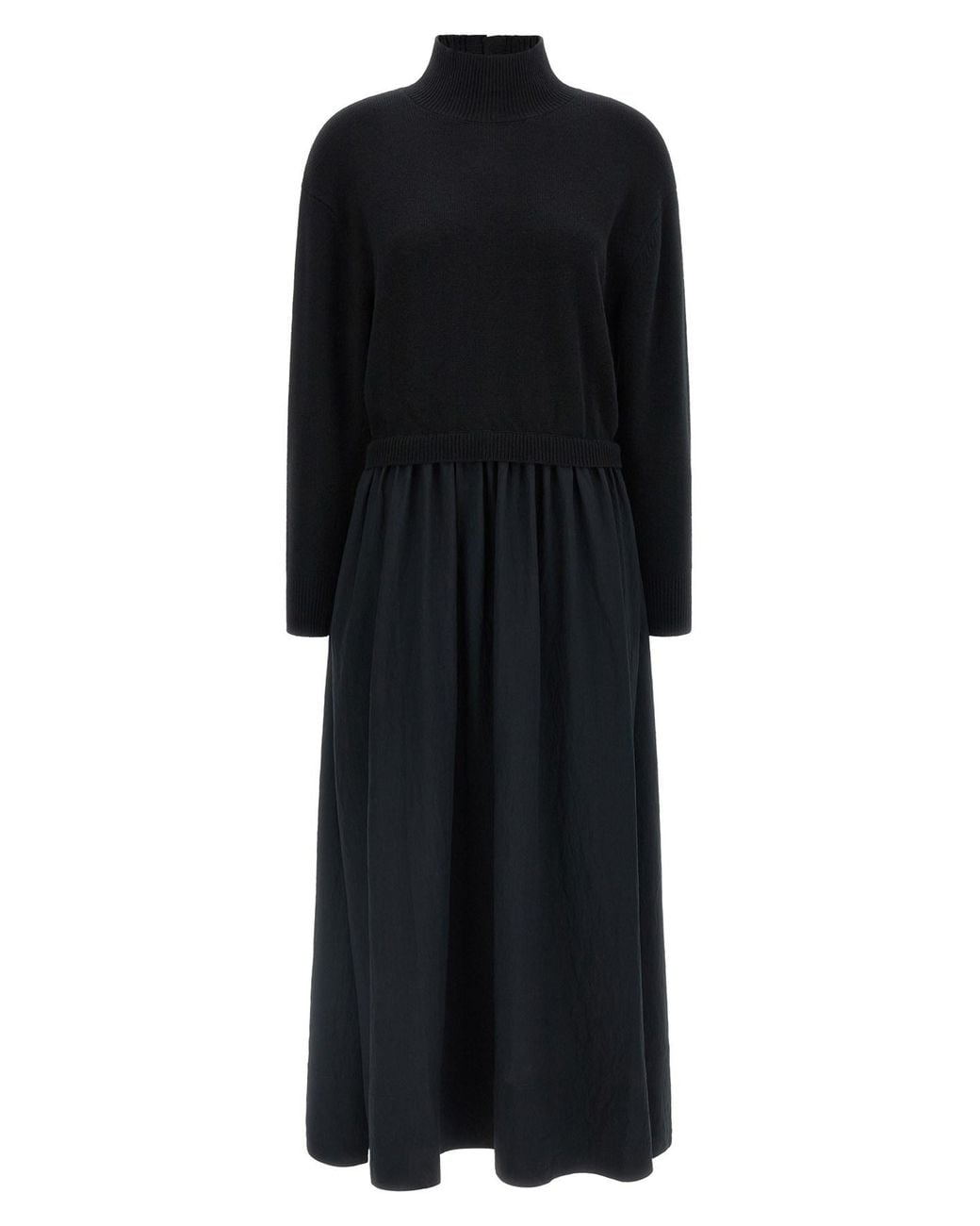 Polo Ralph Lauren Black High Neck Dress