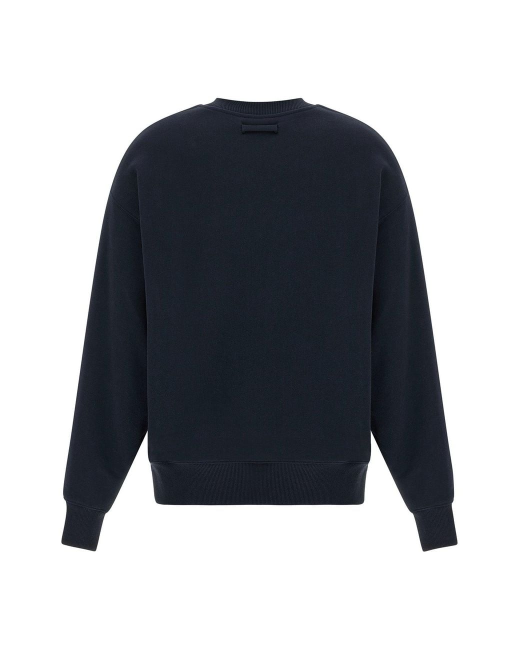 Jean Paul Gaultier Blue Sweatshirt 'Gaultier Jacquard Label'