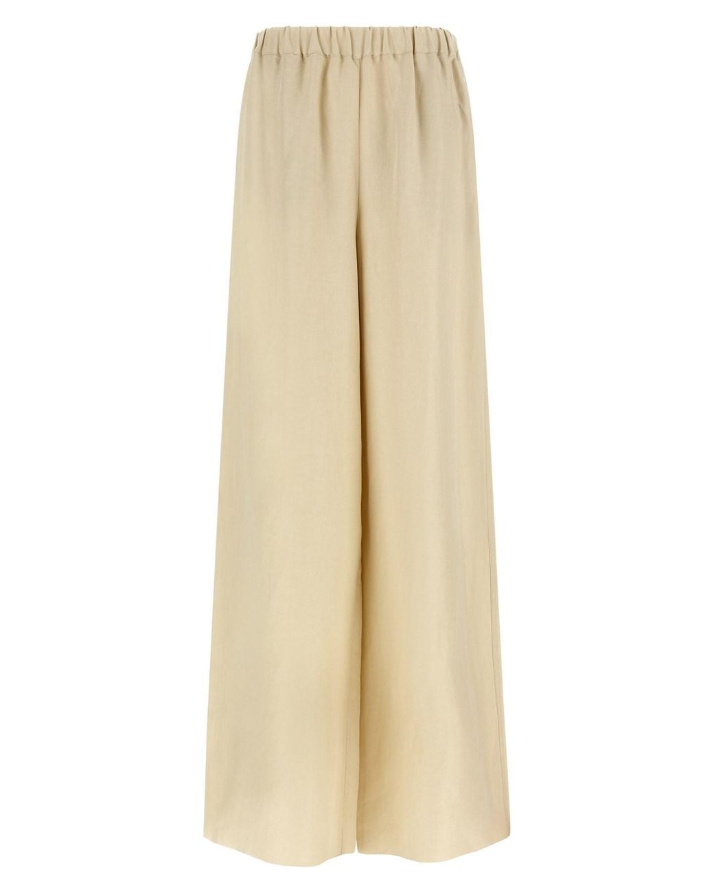 Max Mara Natural Straight Elasticated Pants
