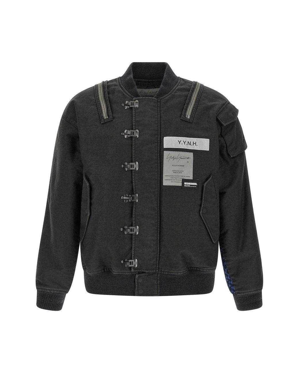 Yohji Yamamoto Black 'a-1 Deck' Jacket × Nh for men