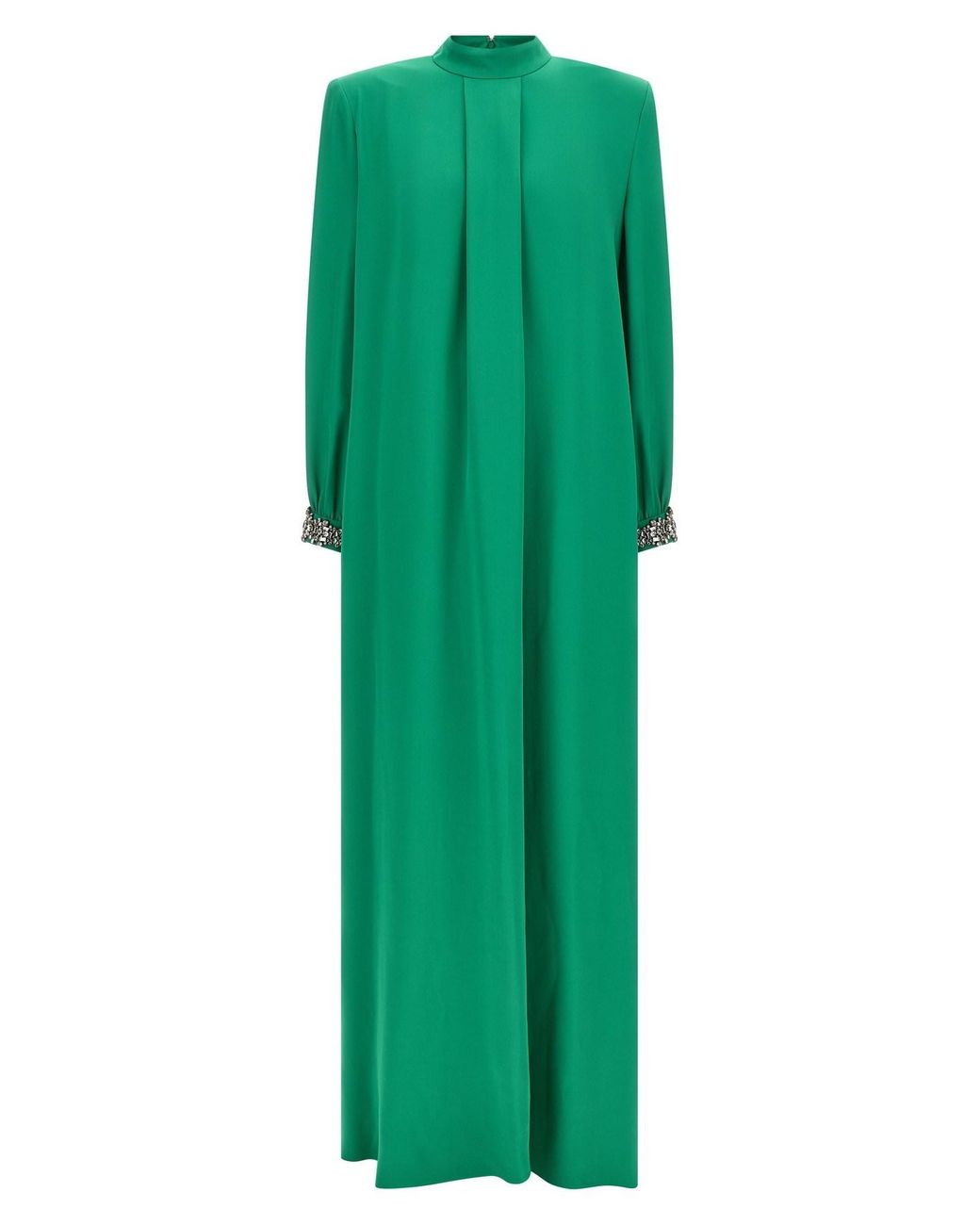 Valentino Garavani Green Cady Couture Dress