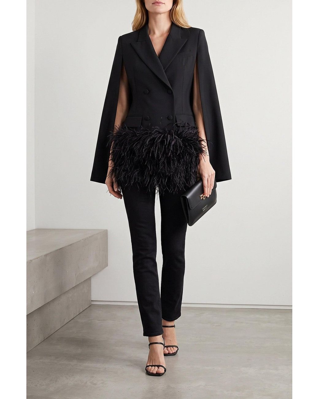Clutch 'Harley' di Ferragamo in Black
