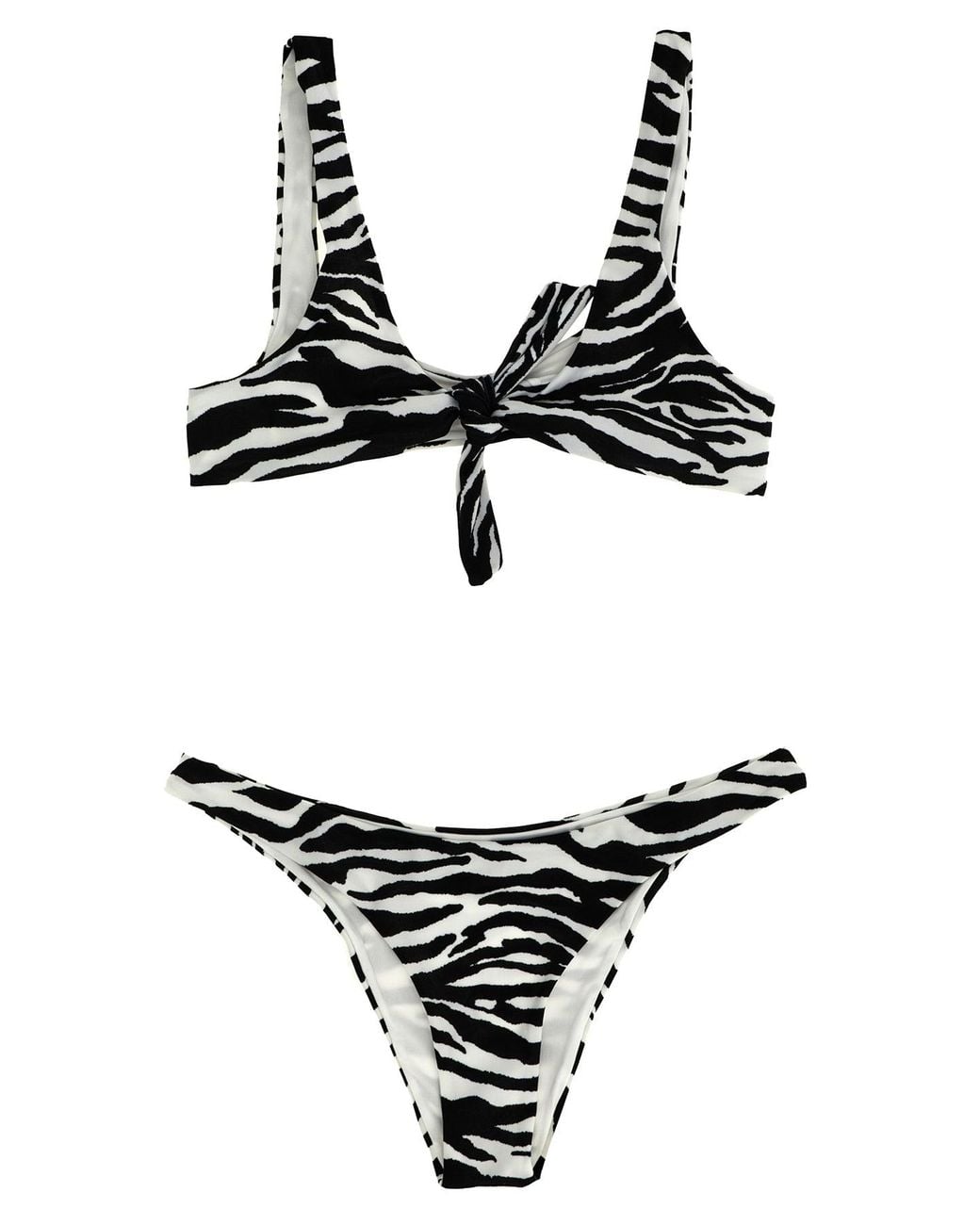 The Attico Black Bikini 'Estate Meravigliosa'