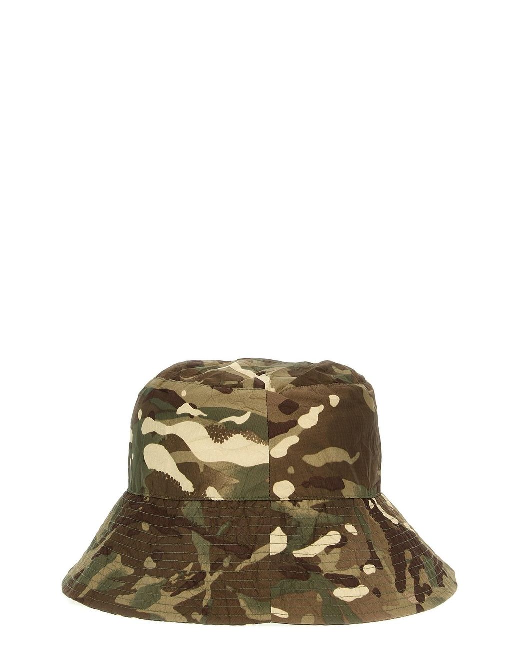 K-Way Green Camouflage Bucket Hat for men