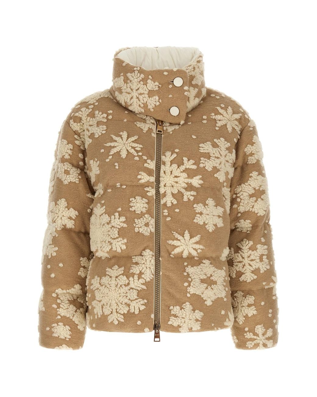 Herno Metallic 'snowflake' Down Jacket