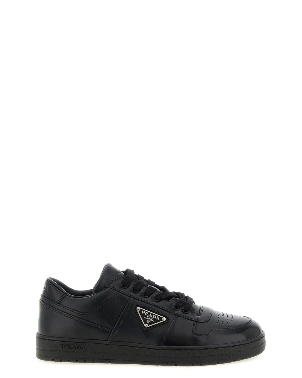 Prada Black And 'Downtown' Sneaker for men