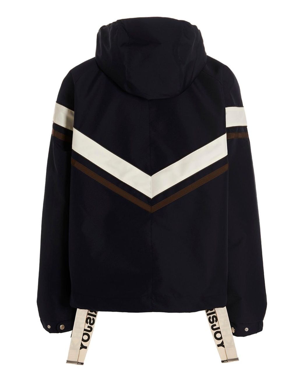 Khrisjoy Black Windbreaker 'Windbreaker Hood' for men