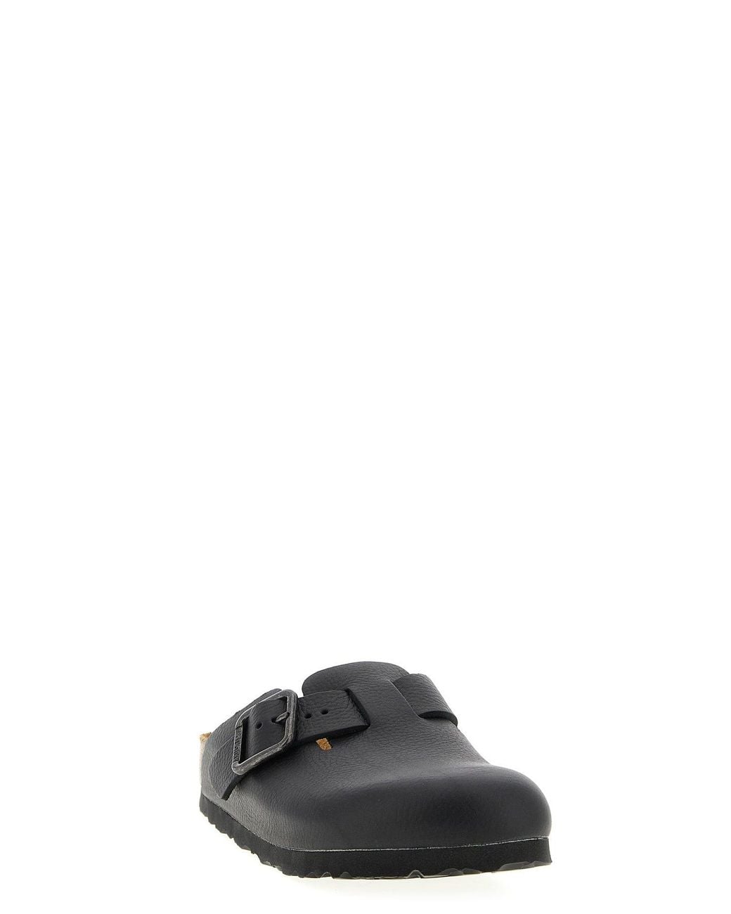 Birkenstock Black Sabot 'Boston Wire Buckle'