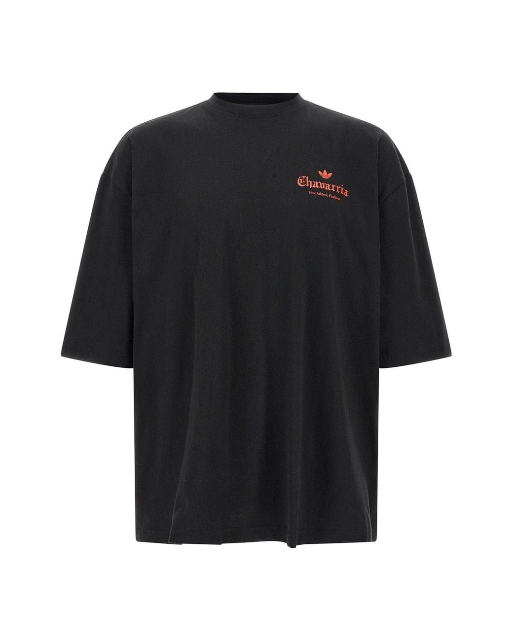 Adidas Originals Black Willy Chavarria X Adidas 'Rose' T-Shirt for men