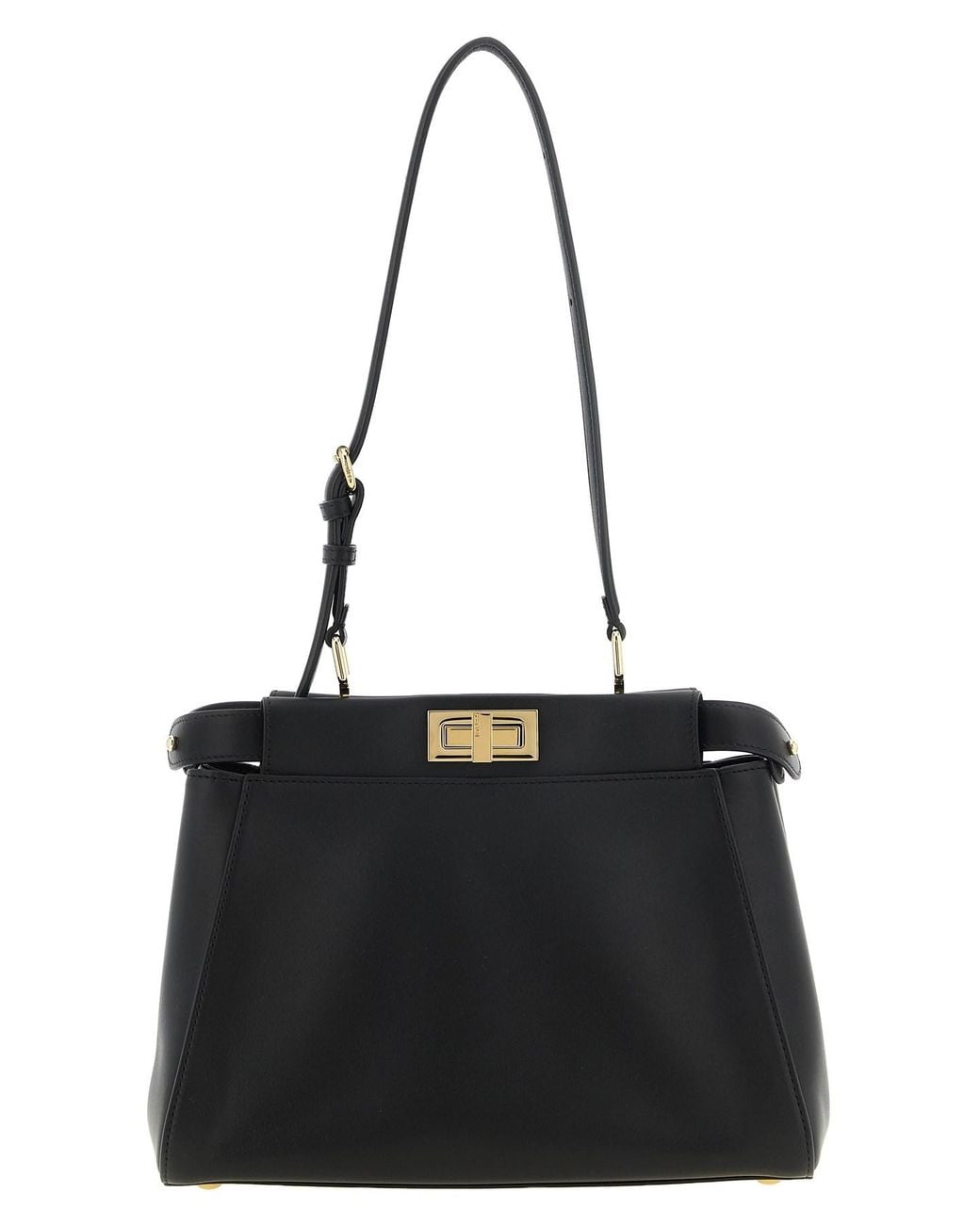 Fendi Black 'my Peekaboo®' Small Shoulder Bag