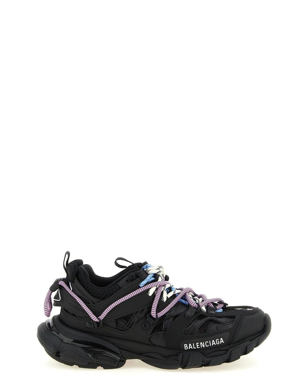 Balenciaga Black 'Track Trail Laces' Sneakers