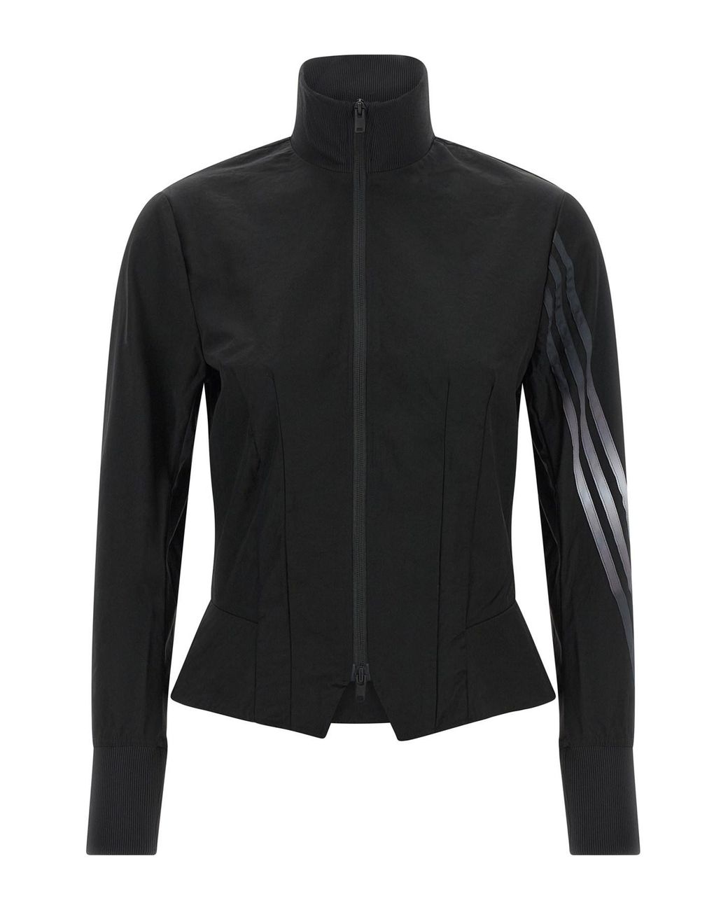 Y-3 Black ' Gradient 3 Stripes' Sweatshirt
