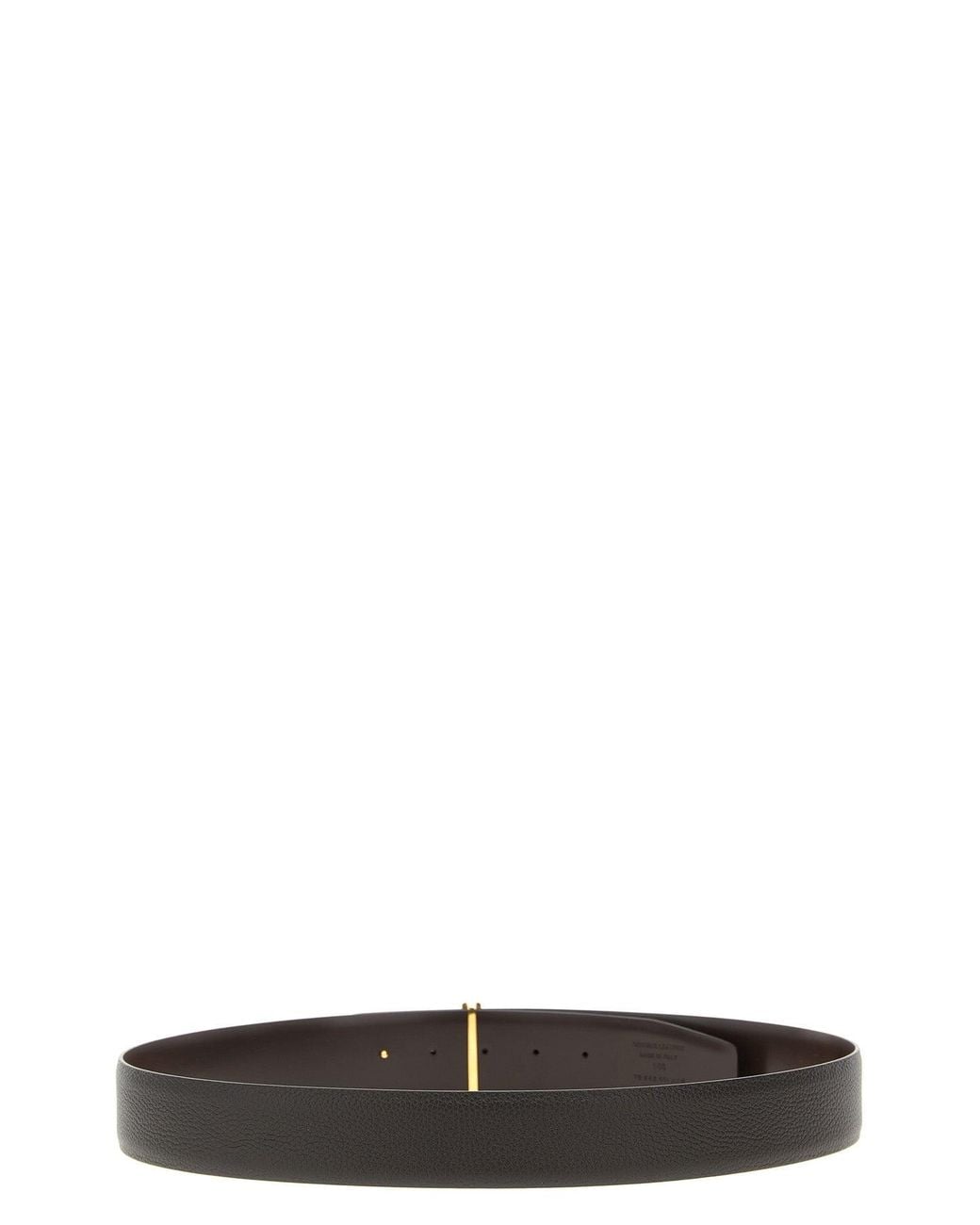 Tom Ford Gürtel 'T Icon Reversible' in Black für Herren