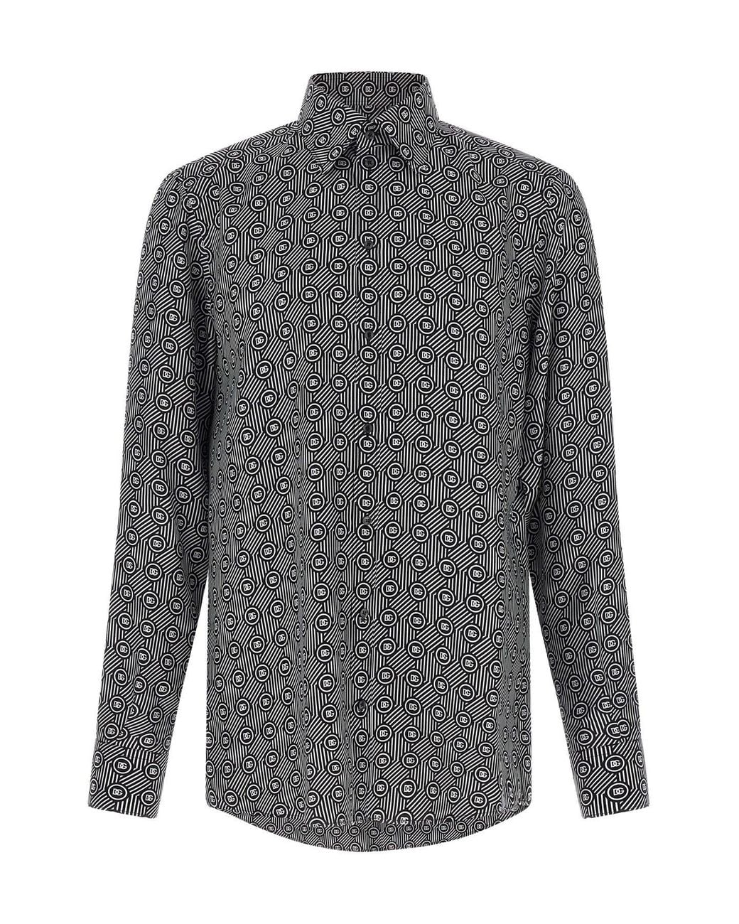 Dolce & Gabbana Gray Shirt 'Private Wardrobe' for men