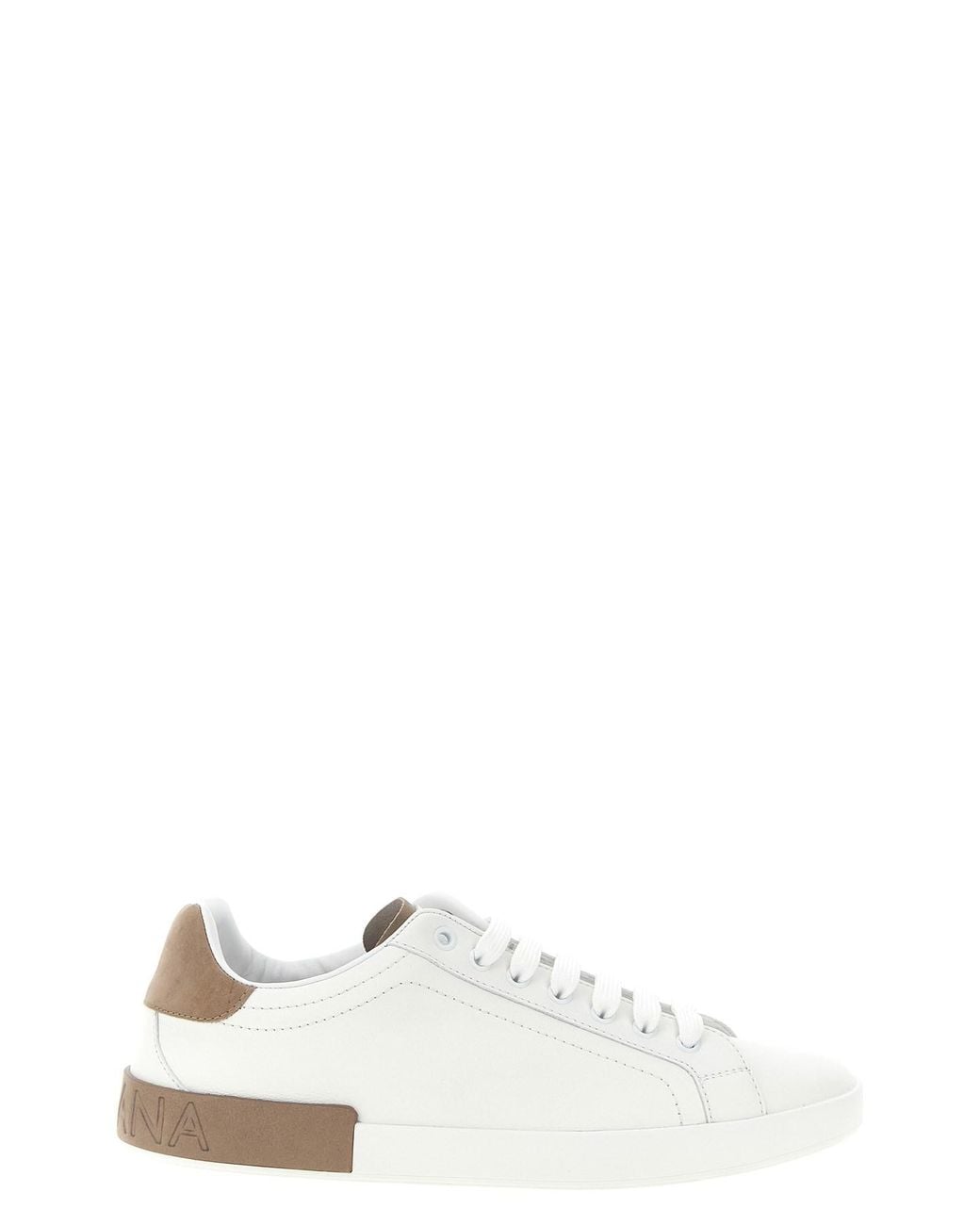 Dolce & Gabbana White 'portofino' Sneakers for men