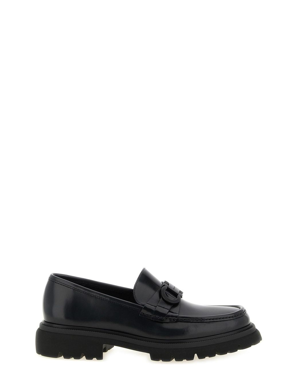 Ferragamo Black 'cocoon' Loafers for men