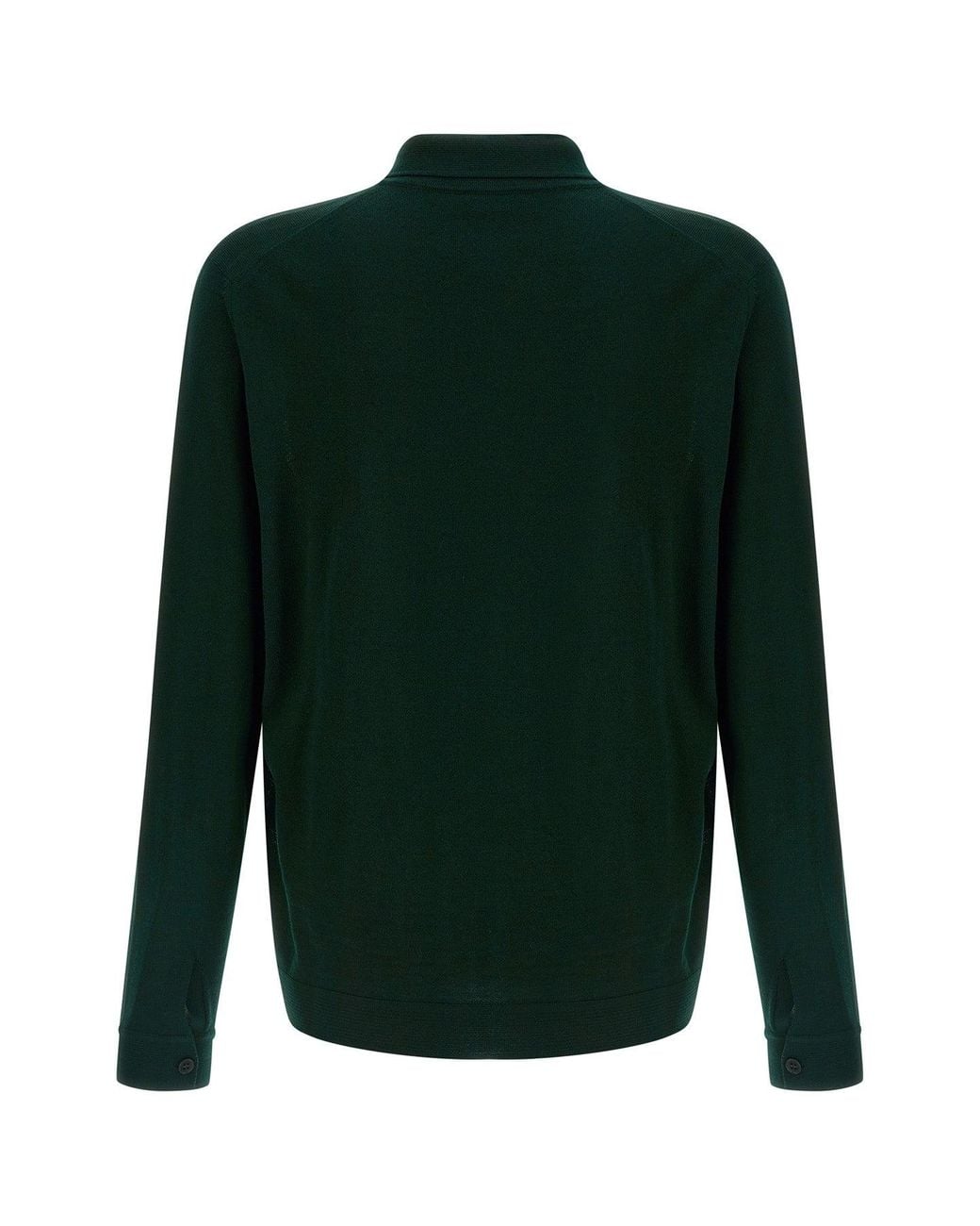 Roberto Collina Green Knit Shirt 'Camicia Ml' for men