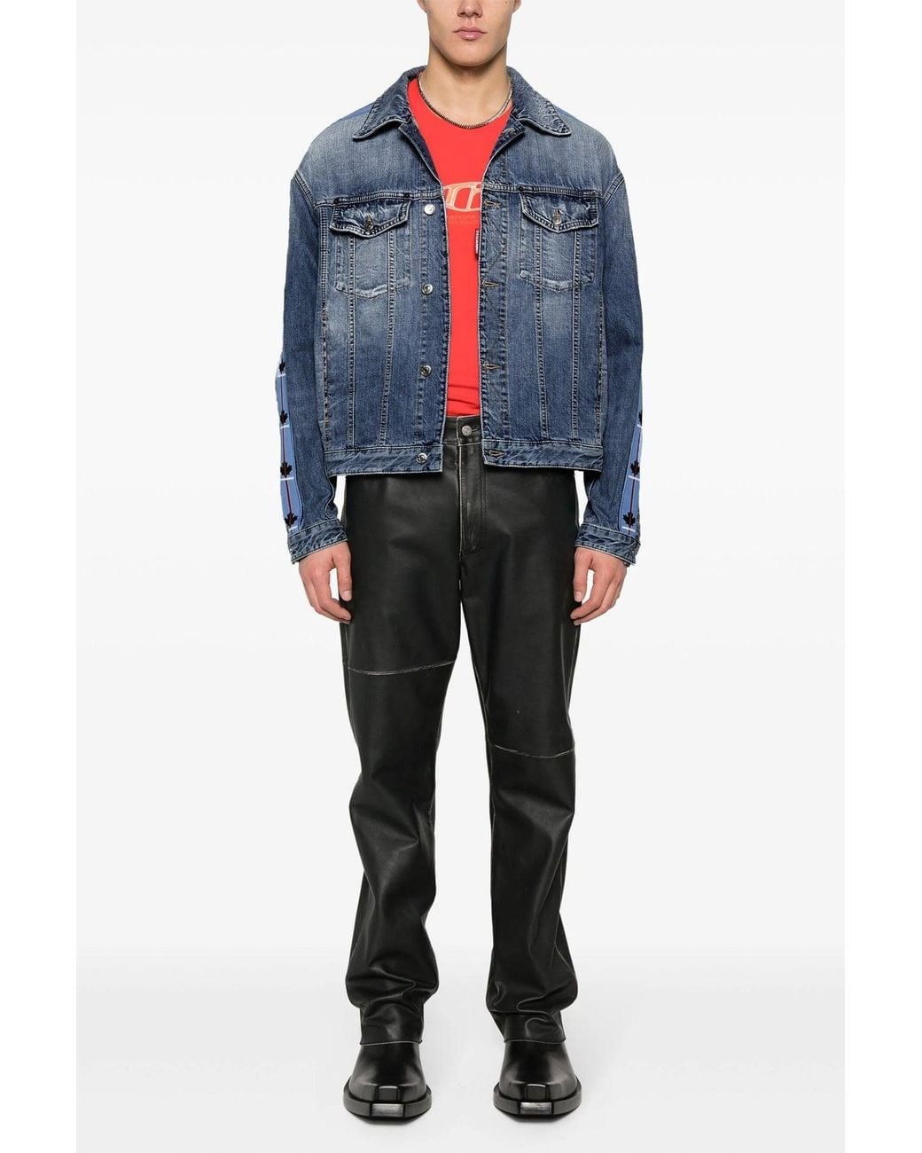 DSquared² Blue Denim Jacket 'Dan Jean Jacket' for men