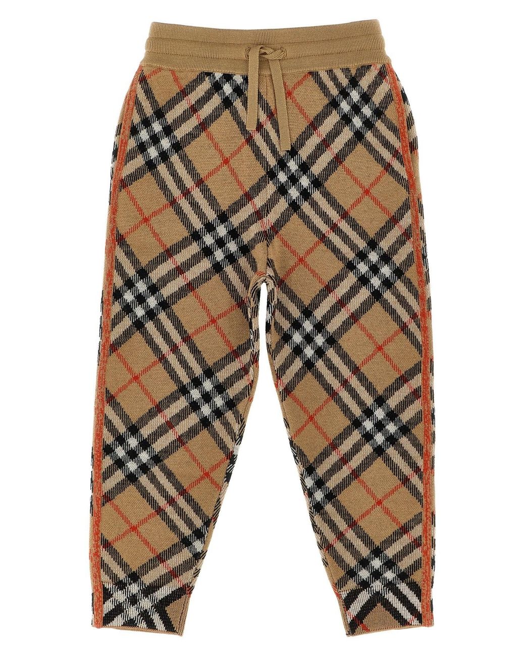 Burberry Blue 'Gerard Bias' Joggers