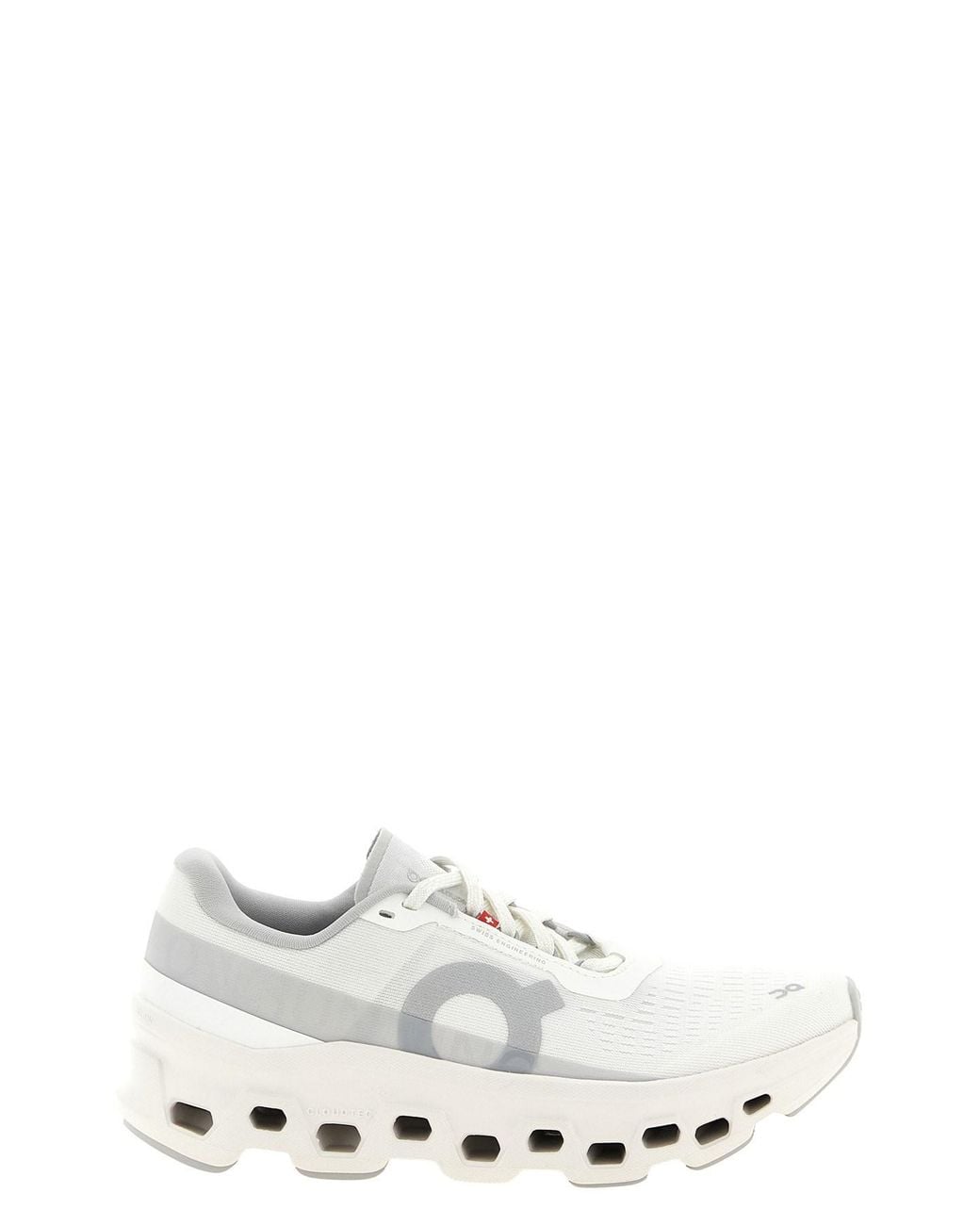 On Shoes White 'cloudmster 1' Sneakers
