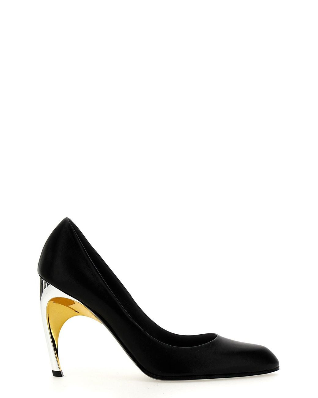 McQueen Black Pumps 'Armadillo'