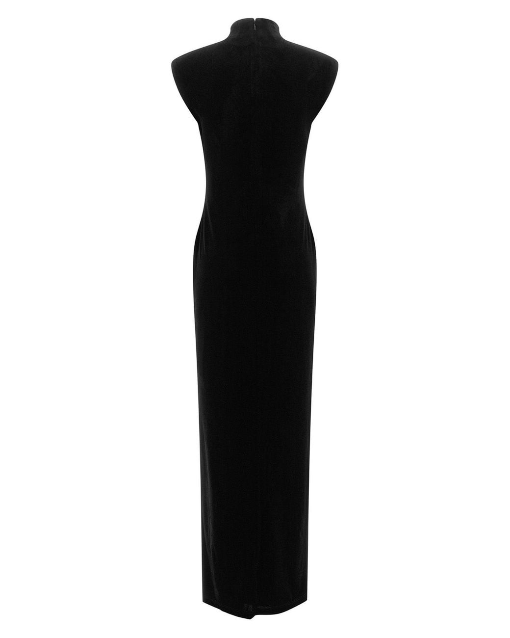 Ralph Lauren Black High-Neck Dress