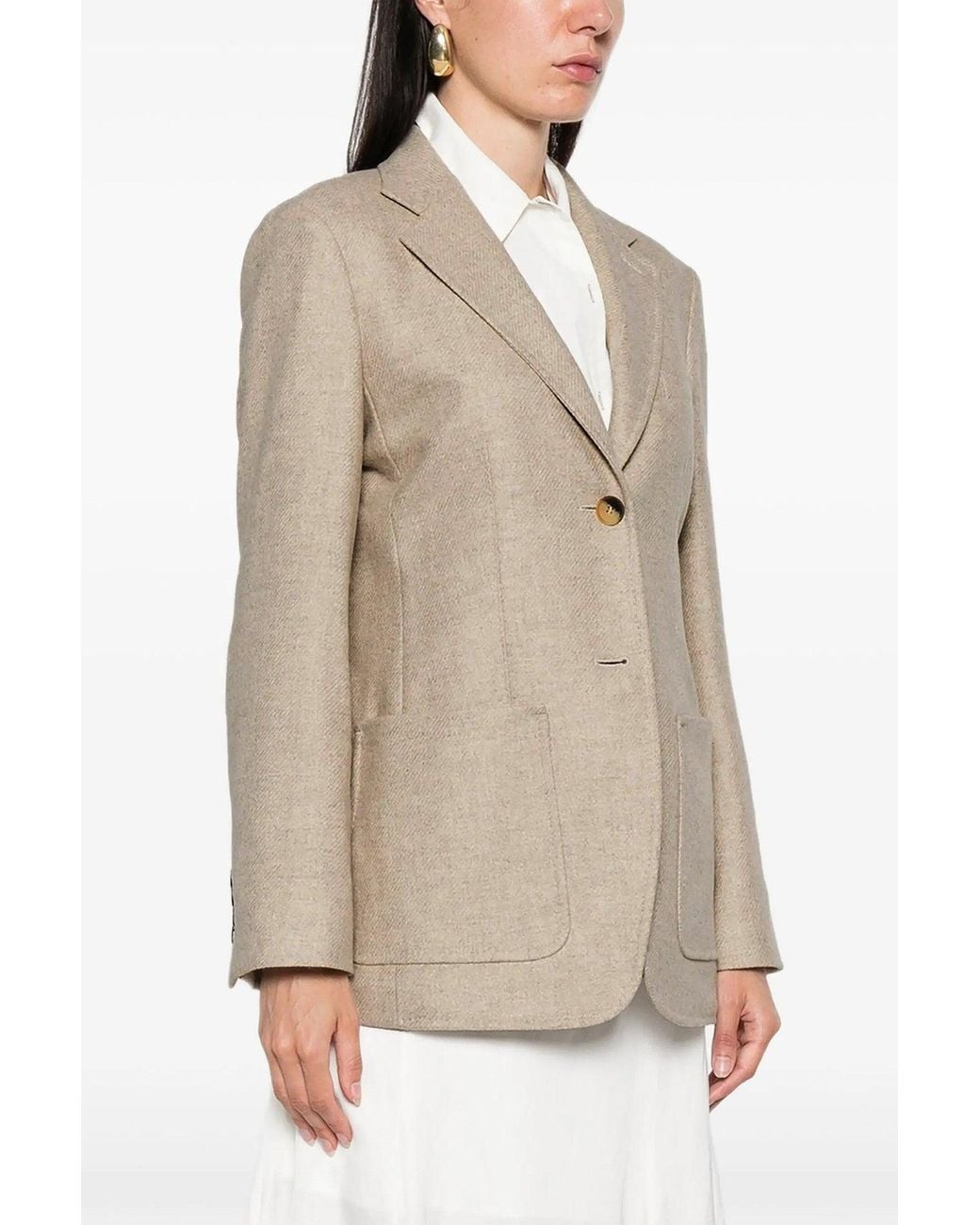Max Mara Natural 'Caraffa' Blazer