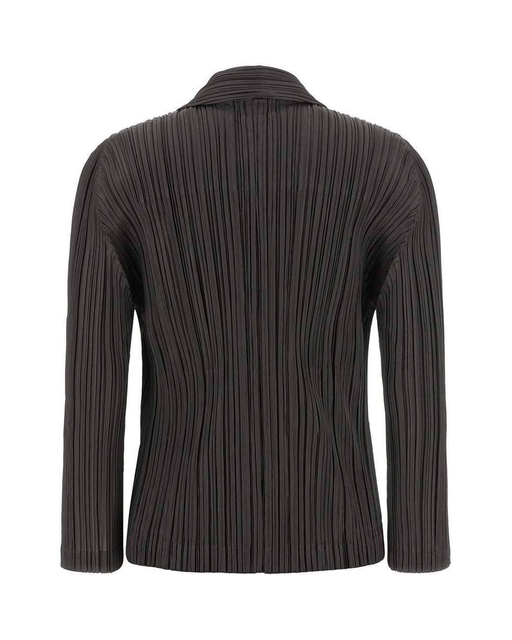 Pleats Please Issey Miyake Black The 'Pleats' Blazer