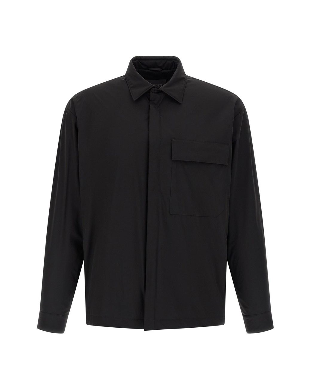 Herno Black 'functional' Overshirt for men