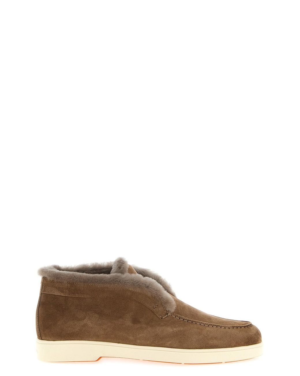 Santoni Brown 'fortune' Ankle Boots