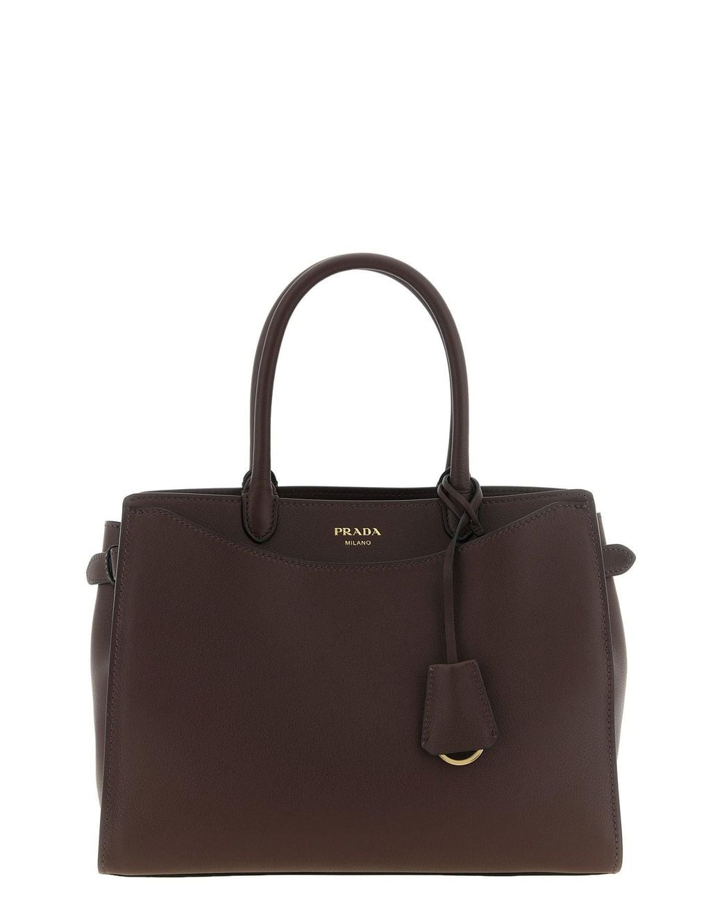 Borsa A Mano 'Prelude' di Prada in Brown