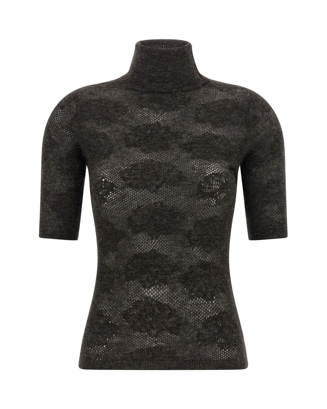 Brunello Cucinelli Black Turtle-neck Sweater