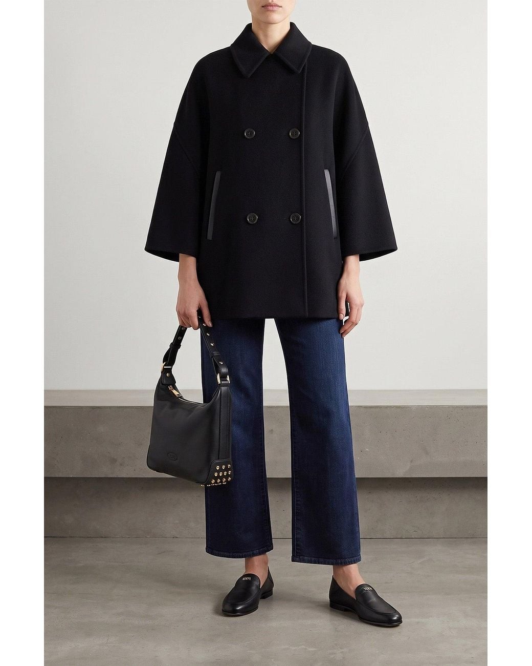 Tod's Black 'Gommini' Mini Shoulder Bag