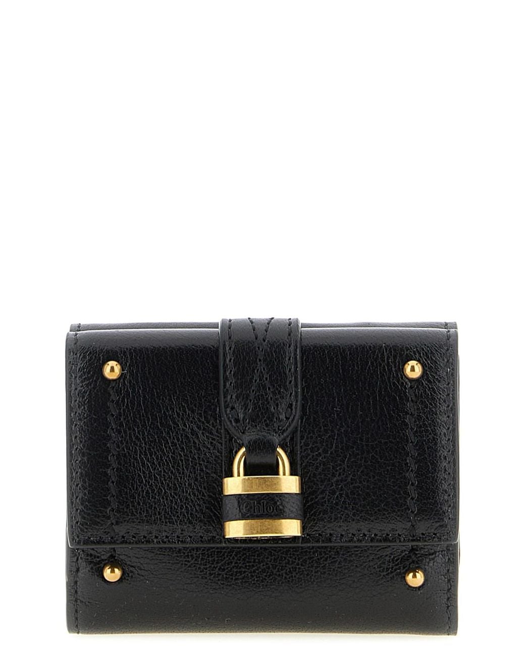 Chloé Black 'paddington' Trifold Mini Wallet