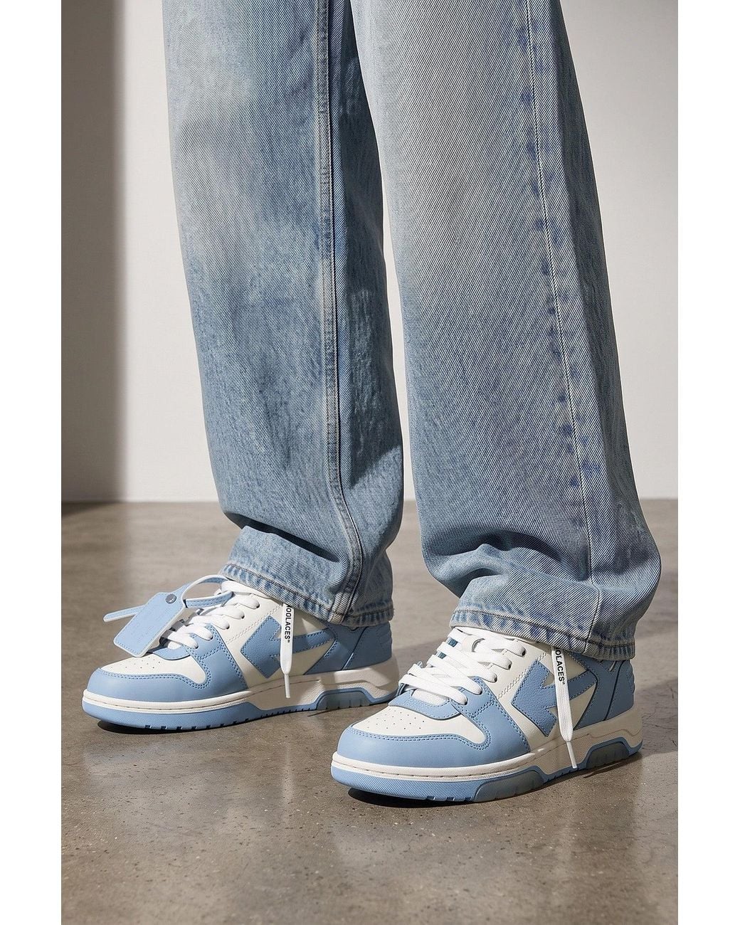 Off-White c/o Virgil Abloh Blue 'Out Of Office' Sneakers
